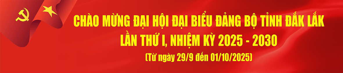 dai hoi dang bo tinh daklak lan thu 1